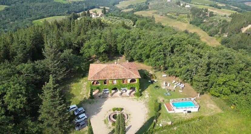 Villa Albertina Montespertoli Bagian luar foto