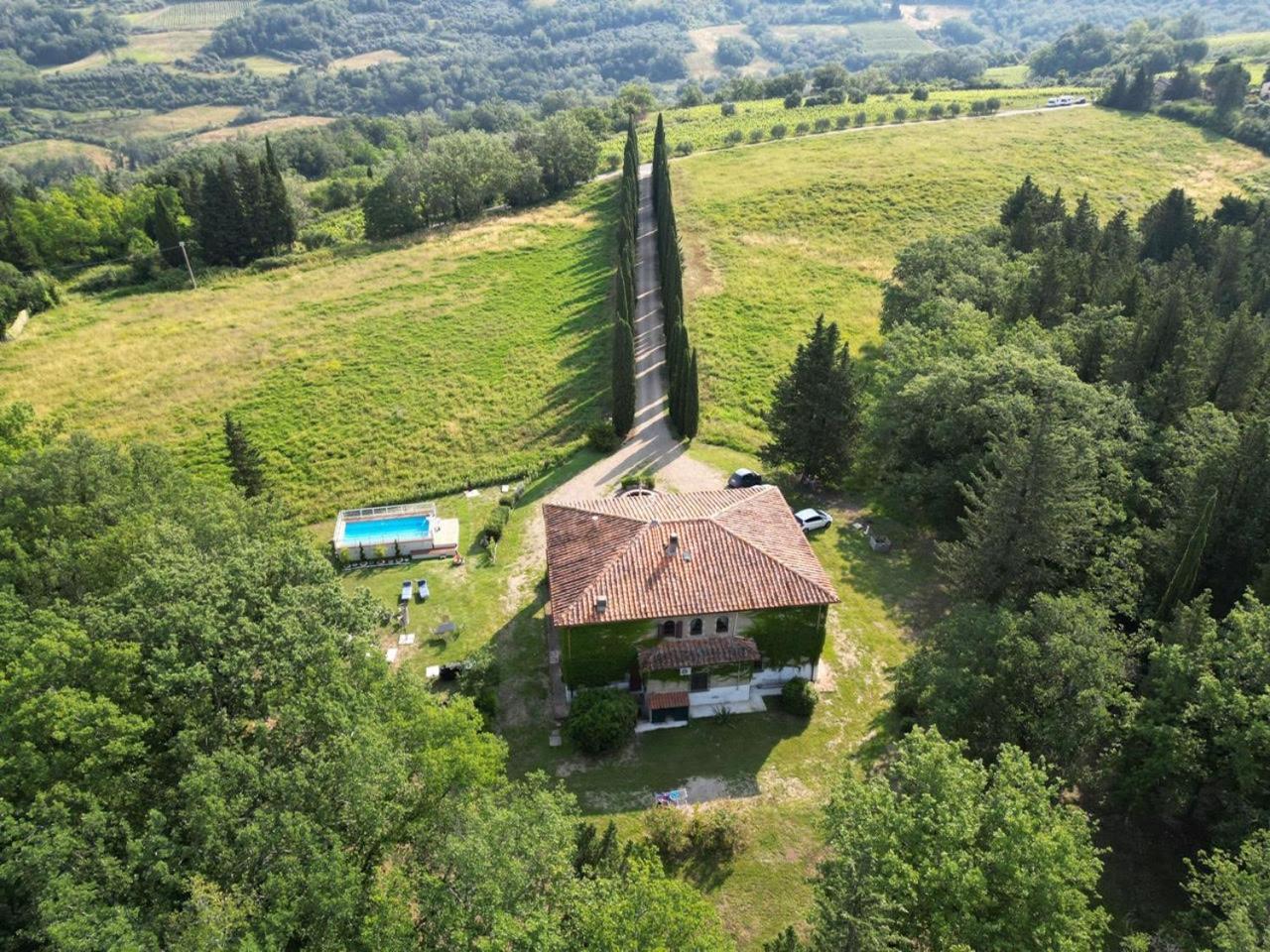 Villa Albertina Montespertoli Bagian luar foto