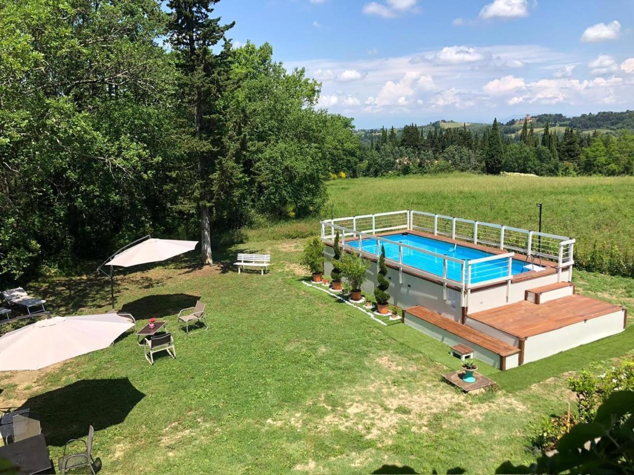 Villa Albertina Montespertoli Bagian luar foto